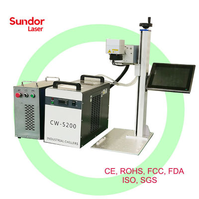 Ce Certificate 3w 5w 10w Fiber Laser Engraving Machine For Acrylic Glass Metal Plastic